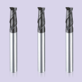 Tungsten steel milling cutter, hard alloy, three blade aluminum alloy special flat head, three blade, straight shank CNC cutting tool