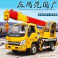 Blue brand truck cranes for urban and rural construction, multiple types of cranes available