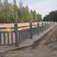 Increased demand for cement imitation wood grain railings, Roman column fences, concrete products