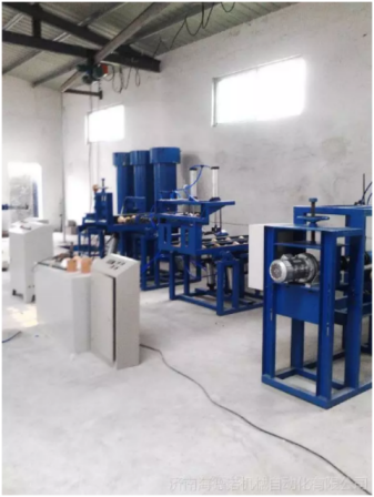 The complete testing process of the air breathing cylinder testing line is guided and installed by technical personnel