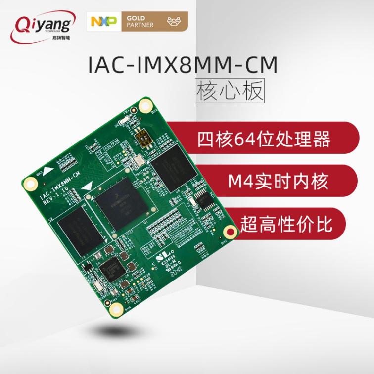 Qiyang i.MX8Mmini NXP Cortex-A53 Industrial Dual Port Android Linux Core Board