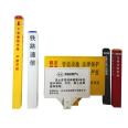 Yitai buried single column 850 * 550 gas electric fiberglass warning sign