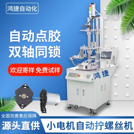 Automatic dispensing lock screw machine manufacturer fully automatic screw tightening equipment motor servo screw machine