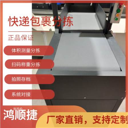 Hongshunjie Express Scanning and Weighing Integrated Machine Volume Measurement and Sorting Equipment Desktop Belt Scale DWS Equipment