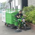 Property sanitation leaf collection vehicle, gasoline leaf suction and sweeping machine, large capacity collection belt, high automatic walking efficiency