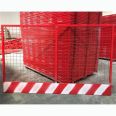 Yining construction site foundation pit guardrail construction temporary protective fence movable isolation fence