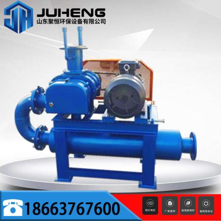 Juheng Environmental Protection Chemical Industry Dense Roots Fan Vacuum Pump Selection High Pressure Fan Source Factory