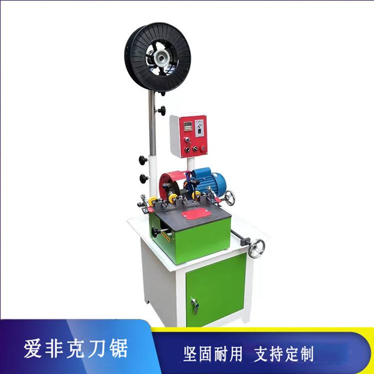 Woodworking saw blade grinding machine Bi metal belt Semiautomaton saw blade grinding machine