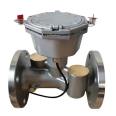 Yuxin dual channel stainless steel ultrasonic water meter RS485 wired remote transmission flange hot water meter DN80