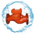 Marine valve manufacturer J41H carbon steel cut-off DN65 flange check seawater lubricating oil cut-off valve anti wave valve