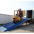 Yingda Dengqiao DCQY Manual Hydraulic Mobile Container Loading and Unloading Platform Forklift Unloading Elevator Platform