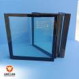 Baodun 25mmA thermal insulation crystal nano silicon fireproof glass used for stainless steel glass doors without yellowing