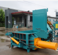 Hengtai Hydraulic Machinery Factory Waste Iron and Steel Scrap Pressing and Bundling Machine Horizontal Metal Scrap Corner Material Packaging Machine Pressing Machine