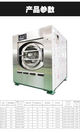 Budyland Laundry Equipment Dry Cleaning Machine Water Washing Machine Drying Machine Ironing Complete Set of Equipment