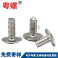 Large flat head screw, large thin head screw, low head cross CM head bolt, head diameter 7