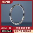 Hongyuan metric thin-walled four point contact ball bearing with equal cross-section for HX9013 satellite communication equipment