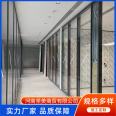 Glass partition, frosted, transparent tempered louver, steel fire rating, sturdy and beautiful