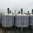 Recycled second-hand enamel storage tanks - Vertical liquid chemical storage tanks with good sealing performance and easy operation