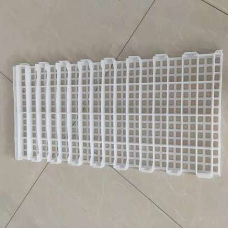 Plastic manure leakage board for chickens and ducks, manure leakage net board for breeding chickens, flat breeding floor, Ford