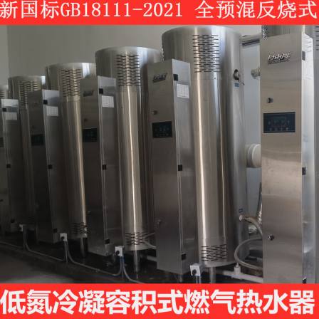 Full premixed low nitrogen condensing volumetric gas water heater complete commercial water heater unit boiler btco-275