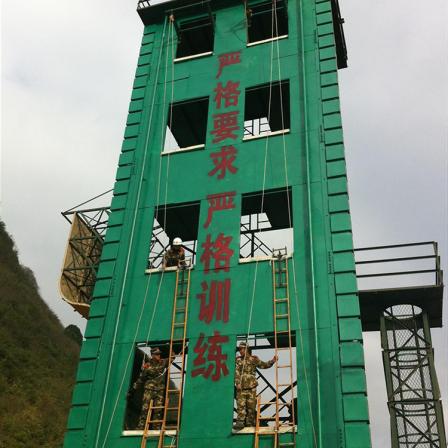 Kaifeng Fire Training Tower Four story Training Expansion Tower Steel Structure Single Window Double Window Training Iron Tower