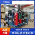 Industrial pipe high-pressure cleaning machine Haochang mechanical heat exchanger pipeline large flow and high pressure dredging machine