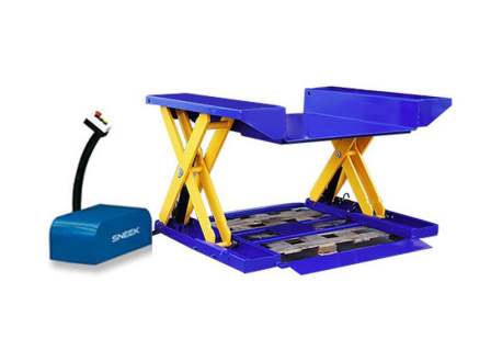 SNECK supplies ultra-low hydraulic lifting platforms with strict steel selection and qualified quality inspection