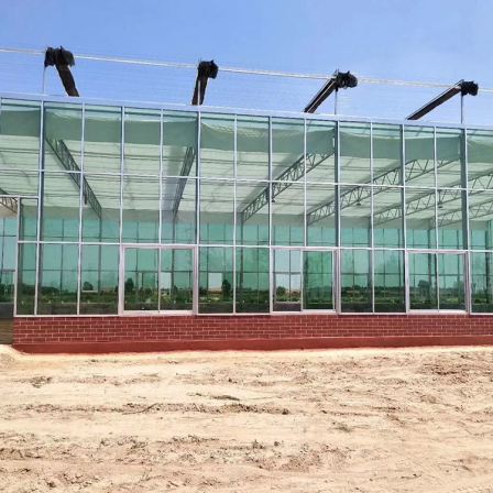Taiyou Yi Film Greenhouse Greenhouse GR-004 Plastic Greenhouse Multi span Intelligent Greenhouse Design with Double Arch and Double Film