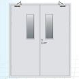 Steel flush fire doors, Grade A, Grade B, Grade C, shopping malls, community hospitals, and customized telephones