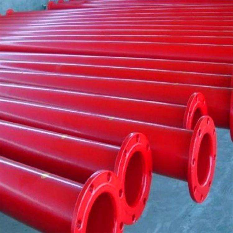 Lei Yuliang Firefighting Plastic Coated Pipe, Water Supply Plastic Coated Steel Pipe, Industrial Inner and Outer Plastic Coated Seamless Composite Pipe