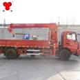 5-ton Fukuda Truck mounted Crane Hydraulic Telescopic Arm Truck mounted Crane Cargo Box 4m ² Support Optional