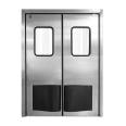 304 stainless steel clean door, steel anti-collision free door, single open double open swing door, special door for food workshop