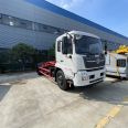 Dongfeng Tianjin carriage detachable garbage truck is easy to operate and can be used with a mobile station