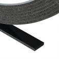 Reworkable Border Foam Tape, Removable and Reusable Foam Adhesive, Black Blackout PU Tape