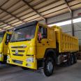 Heavy duty truck Haowo dump truck, 375 horsepower engineering truck, 6 * 4 earthwork truck