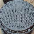 Spheroidal graphite cast iron manhole cover circular 700 light and heavy square rainwater and sewage manhole cover grating drain cover grating