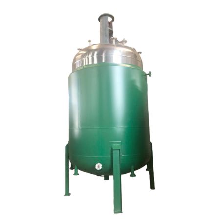 Electric heating stainless steel reaction kettle 1500L, electric heating stirring tank 7kW, customizable