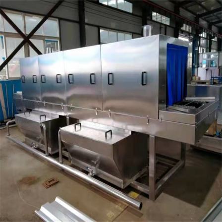 Medical waste fully automatic basket washing machine High pressure spray energy-saving basket washing equipment can be customized and manufactured by Laisheng