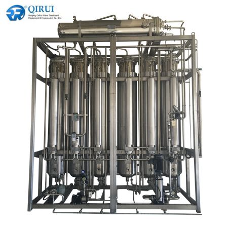 Mechanical industry multi effect distilled water machine LD100-4 full/semi-automatic membrane treatment process