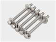 External hexagonal wall threading screw and screw pair threading rod, stainless steel, carbon steel, alloy steel