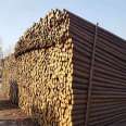 Yizhan Wood Industry's logs, cedar stakes, are safe, reliable, and highly recyclable. Piling wood