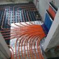 Backfilling free floor heating board module, water floor heating wet paving insulation board, PP material floor heating extruded board module