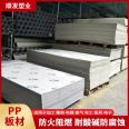 PP flame-retardant board, dark gray polypropylene material, acid, alkali, wear-resistant, and heat-resistant customized board