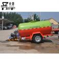 2-3 ton emergency water tank trailer for drought resistance, Shenzeng agricultural tank truck, farmland irrigation water supply truck