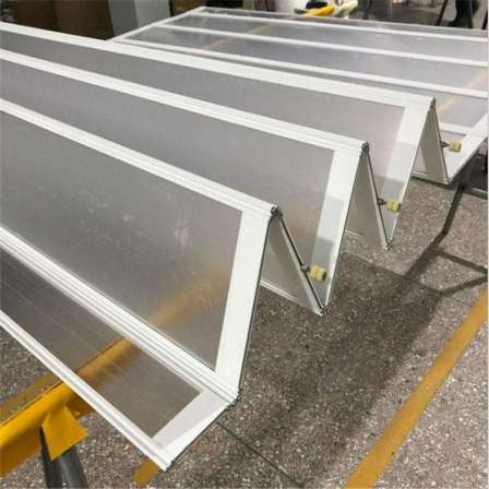 Batch shop simple door wholesale transparent crystal door Mingxuan aluminum alloy sliding folding door manufacturer
