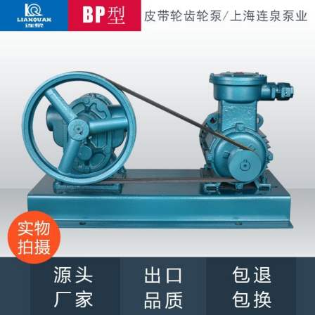 Factory warranty BP-11/2 high viscosity resin delivery pump pulley reduction gear pump paint pump