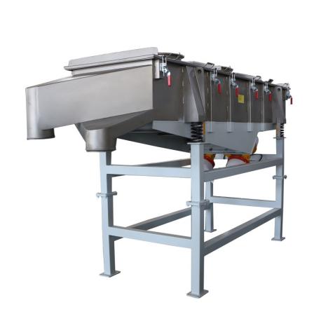 The manufacturer provides a linear screening machine, a multi-layer vibrating screening machine, a vibrating screen, and a carbon steel stainless steel linear vibrating screen