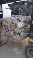 Zinc aluminum alloy gabion mesh ecological greening, lead wire cage mesh river retaining wall, green grid iron wire mesh, customized production in Xinjiang