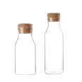 High borosilicate glass milk bottles, flower tea juice beverage bottles, wooden stoppers, glass bottles, miscellaneous grains, coffee beans, sealed storage tanks