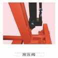 Supply, TMC550 manual counterweight single arm crane counterweight small crane